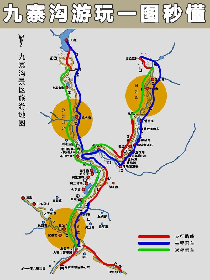 九寨沟最佳游览路线?九寨沟最佳游玩路线? 九寨沟最佳游览路线?九寨沟最佳游玩路线?